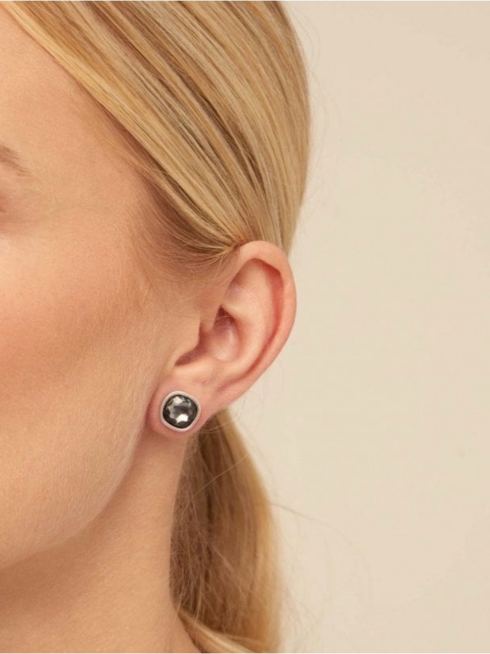 UNO De 50 Fearless Mademoiselle Stud Earrings 1.1cm